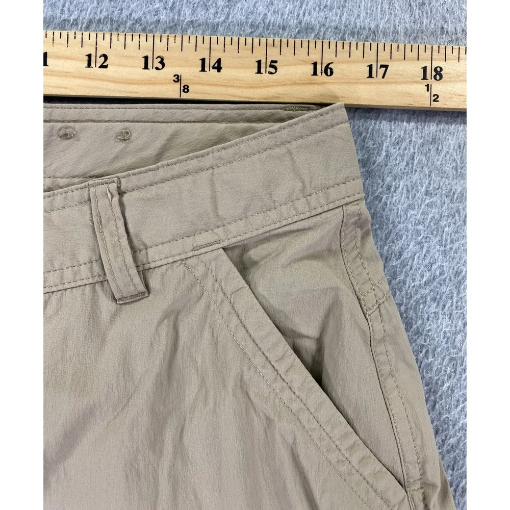 REI Co-op Womens Size 12P Classic Sahara Convertible Hiking Pants Beige‎ Utility